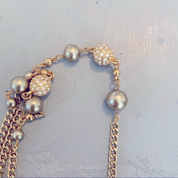 J. Crew Gold Tone  Long Necklace - Picture 3 of 7